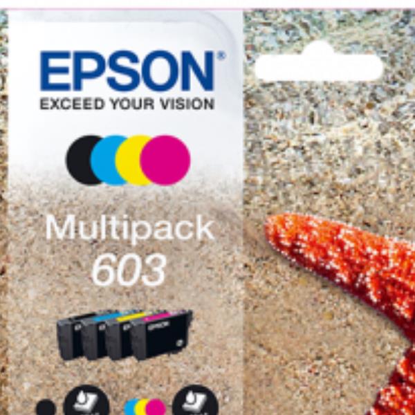 Epson Multipack Easymail 4 Colores 603 Estrella De Mar